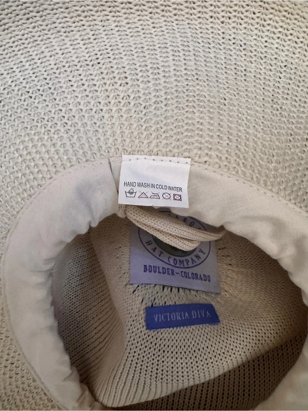Wallaroo Victoria Cream Wide Brim Sun Hat